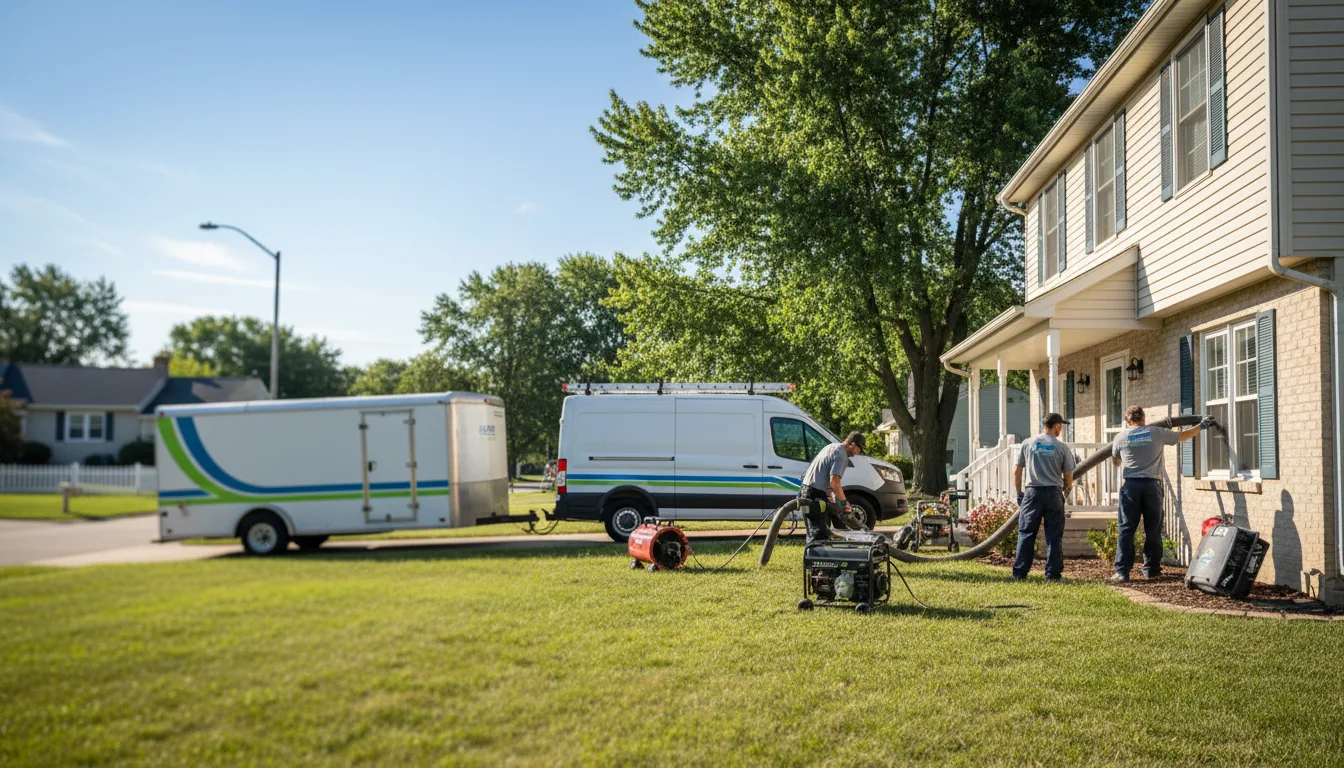 Flooded Basement Restoration And Cleanup With Repair in Oconomowoc, WI near me